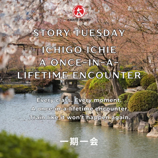 📖 Story Tuesday: "Ichigo Ichie" – A Once-in-a-Lifetime Encounter

This Japanese phrase teaches us that every meeting is unique and unrepeatable.
In the tea ceremony, it's a reminder to treat each guest and moment with full attention.

In Karate, the same spirit applies.

Every class.
Every bow.
Every kumite.
It’s a once-in-a-lifetime experience that won’t happen the same way again.

Train with presence. Respect the moment. Live the art.

👊 We are Karate!

#StoryTuesday #IchigoIchie #KarateCulture #KarateNation #KarateDo #MindfulTraining #KarateSpirit #JKA #KarateJourney #JapaneseWisdom #Bushido #KarateLife #KarateRespect #KarateDiscipline #MartialArtsMindset #WeAreKarate