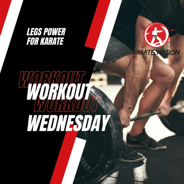 🏋️‍♂️ Workout Wednesday: Leg Power for Karate Explosiveness

Want stronger kicks, deeper stances, and faster movement?
Here’s your power-packed leg session built for Karate:

1️⃣ Explosive Deadlifts
4 sets x 12 reps
Speed from the floor, control the return

2️⃣ Hack Squats (Rack)
4 sets x 8–10 reps
Deep and stable like zenkutsu dachi

3️⃣ Leg Extensions
3 sets x 12–15 reps
Snap to the top, controlled release

4️⃣ Hamstring Curls
3 sets x 10–12 reps
Build rear-chain strength for kicking balance

Stronger legs = sharper Karate.
Build the foundation. Then dominate.

👊 We are Karate!

#WorkoutWednesday #KarateLegs #KarateStrength #KarateNation #ExplosiveTraining #KarateDo #MartialArtsConditioning #LegDayDoneRight #KaratePower #ShotokanStrong #JKA #DeadliftsForPower #HackSquats #KaratePerformance #TrainLikeAKarateka #WeAreKarate